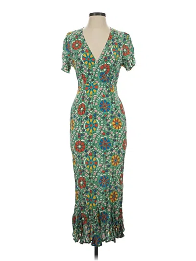 Pre-owned Rhode Cocktail Dress In Green