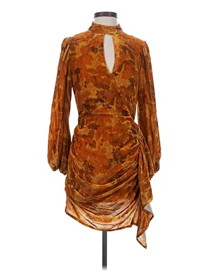 Pre-owned Rhode Cocktail Dress In Orange