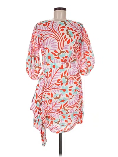 Pre-owned Rhode Cocktail Dress In Orange
