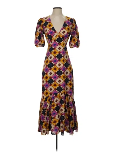 Pre-owned Rhode Cocktail Dress In Purple