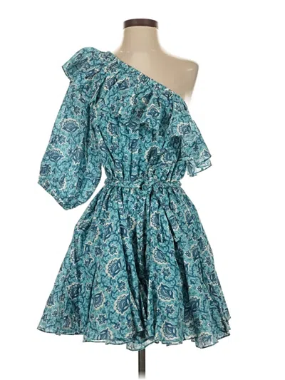 Pre-owned Rhode Cocktail Dress In Teal