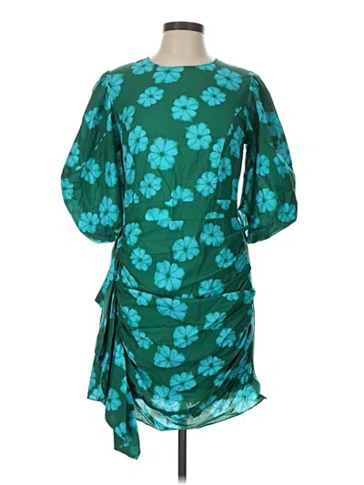 Pre-owned Rhode Cocktail Dress In Teal