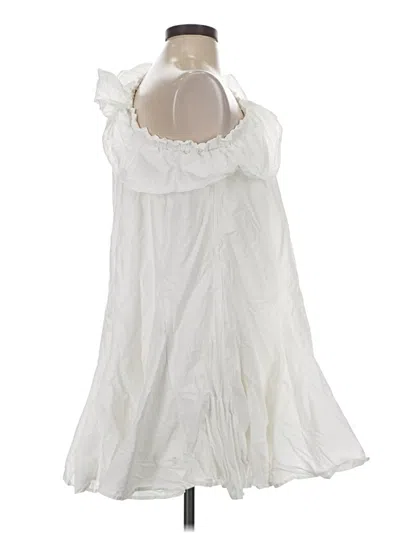 Pre-owned Rhode Cocktail Dress In White