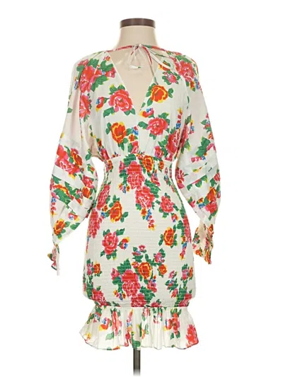 Pre-owned Rhode Cocktail Dress In White