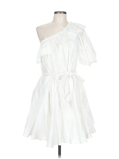 Pre-owned Rhode Cocktail Dress In White