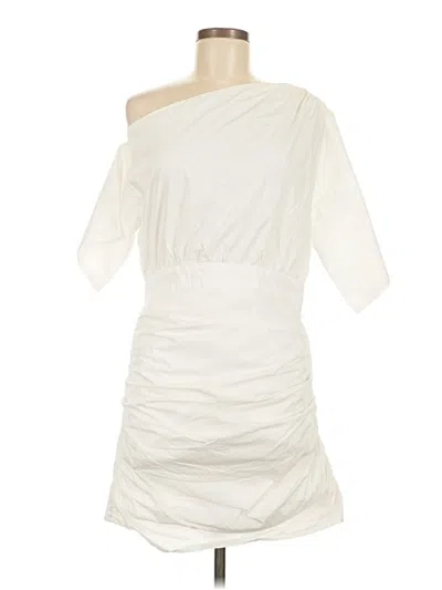 Pre-owned Rhode Cocktail Dress In White