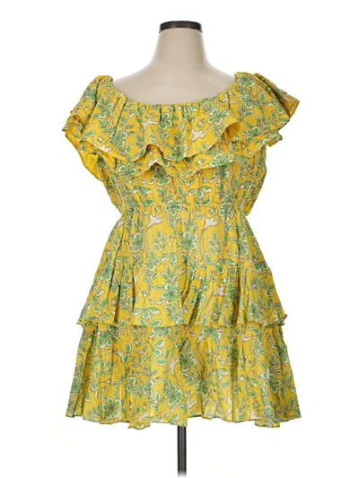 Pre-owned Rhode Cocktail Dress In Yellow