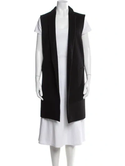 Pre-owned Rhode Crew Neck Knee-length Dress In Black