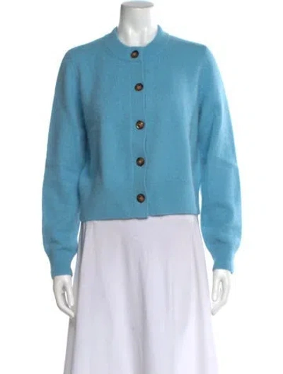 Pre-owned Rhode Crew Neck Sweater In Blue