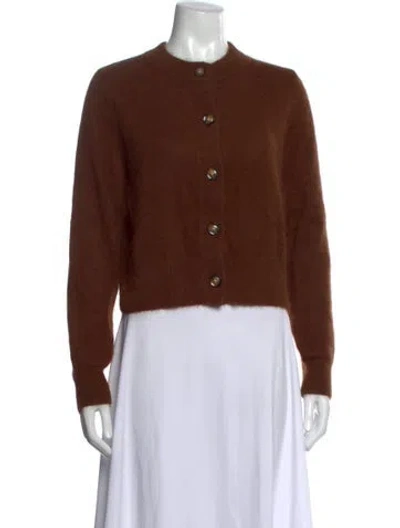 Pre-owned Rhode Crew Neck Sweater In Brown