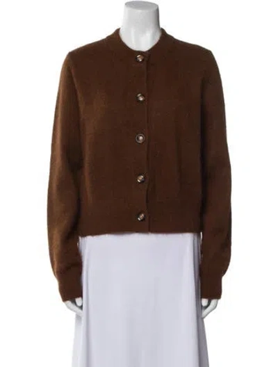 Pre-owned Rhode Crew Neck Sweater W/ Tags In Brown