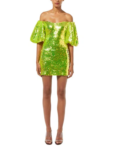 Rhode Dali Dress In Cht-chartreuse