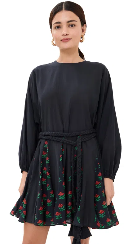 Rhode Ella Dress Ink Multi