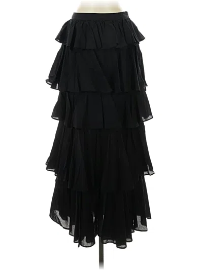 Pre-owned Rhode Formal Skirt In Black