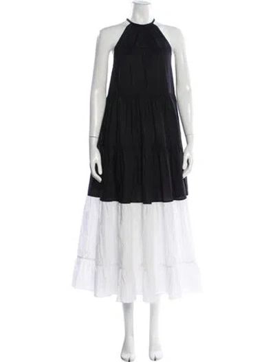 Pre-owned Rhode Halterneck Mini Dress In Multi
