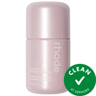 Rhode Highlight Milk Multipurpose Luminizer 01 2.2 Fl Oz/65 ml