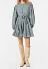 Rhode Jenny Dress In Blue In Blue