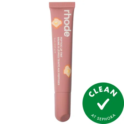 Rhode Limited Edition Scented Peptide Lip Tint Nourishing Glaze Toast 0.3 Oz/10ml In Brown