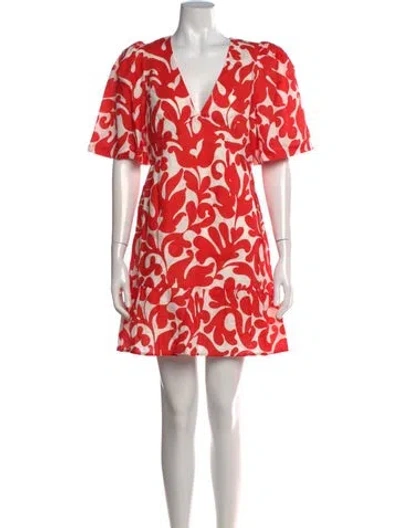 Pre-owned Rhode Linen Mini Dress W/ Tags In White