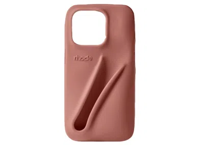 Pre-owned Rhode Lip Case Silicone Iphone Case In Toast