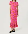 Rhode X Revolve Lulani Dress In Mulberry Toulon