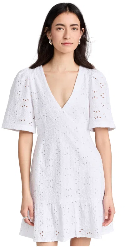 Rhode Mariana Dress White Chelsea Eyelet