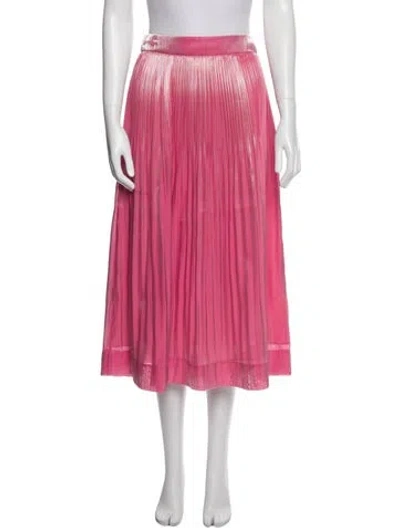 Pre-owned Rhode Midi Length Skirt In Pink