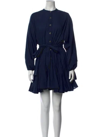 Pre-owned Rhode Mini Dress W/ Tags In Blue