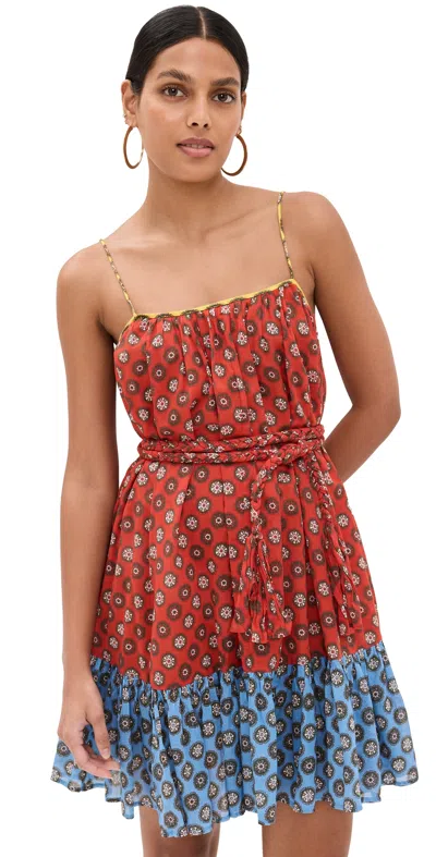 Rhode Nala Dress Multi Gem Bloom Mini