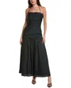 Rhode Natalia Maxi Dress In Blue