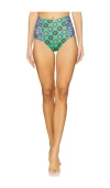 Rhode Navya Bikini Bottom In Blue Gem