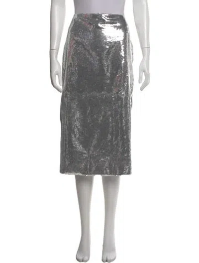 Pre-owned Rhode Patterned Midi Length Skirt