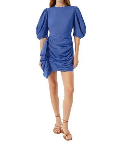 Rhode Pia Dress In Blue Sea In Multi