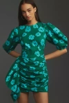 Rhode Pia Mini Dress In Green
