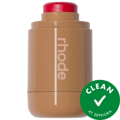 Rhode Pocket Blush Buildable Hydrating Cream Blush Candy Apple 0.18 Oz/5.3 G In Red
