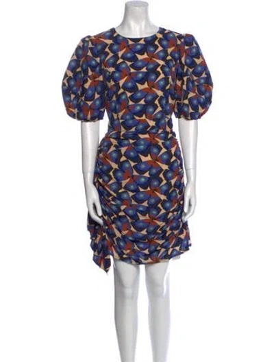 Pre-owned Rhode Printed Mini Dress