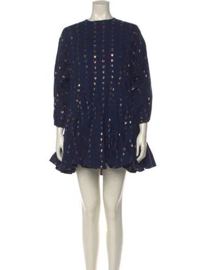 Pre-owned Rhode Printed Mini Dress