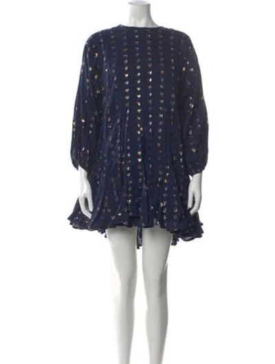 Pre-owned Rhode Printed Mini Dress