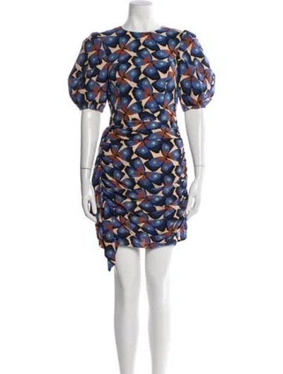 Pre-owned Rhode Printed Mini Dress