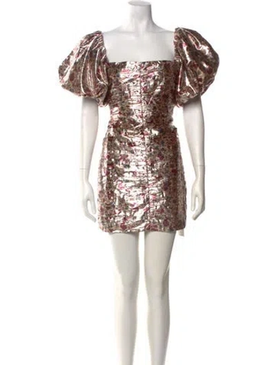 Pre-owned Rhode Printed Mini Dress W/ Tags