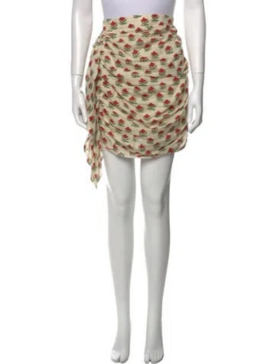 Pre-owned Rhode Printed Mini Skirt