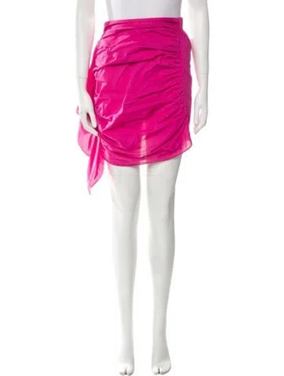 Pre-owned Rhode Ruffle Embellishment Mini Skirt In Pink