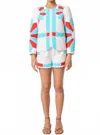 Rhode Sabrina Jacket In Quilted Daisy In Multi