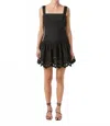 Rhode Salina Dress In Black In Black
