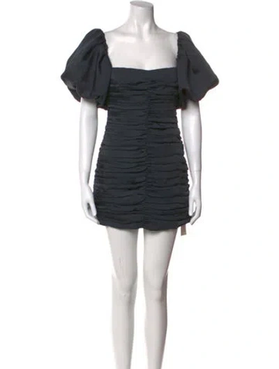 Pre-owned Rhode Sample Prototype 2 Mini Dress In Gray