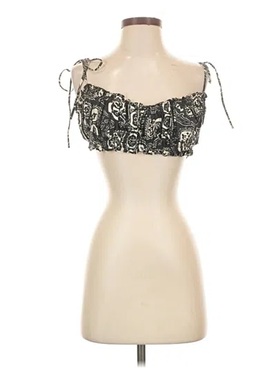 Pre-owned Rhode Sleeveless Blouse In Black