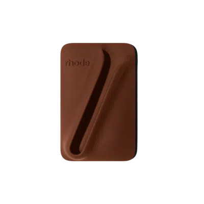 Rhode Snap-on Lip Case In Brown