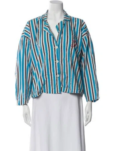 Pre-owned Rhode Striped Pajamas In Blue