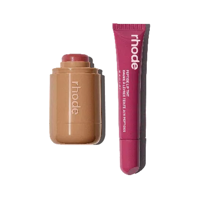 Rhode The Duos Sleepy Girl + Raspberry Jelly In Red
