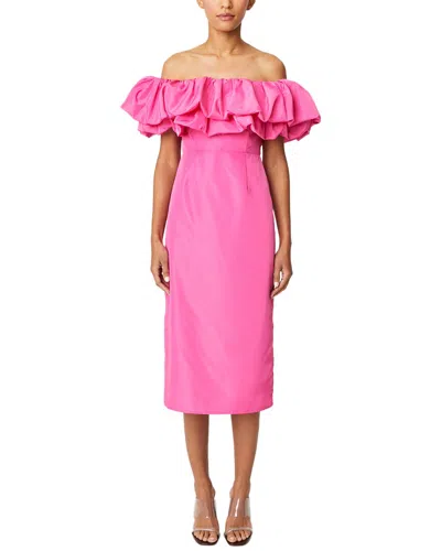 Rhode Viola Dress In Pink